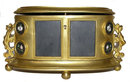 Ormolu Metal Pietra Dura Dresser Box