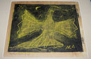 MILTON AVERY '52 Yellow Firebird Woodcut