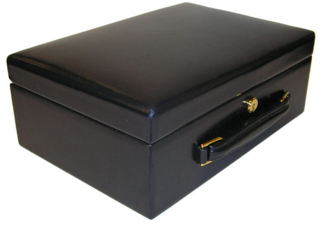 Hermes Leather Jewelry Travel Case