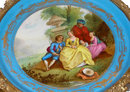 Antique French Sevres Style Porcelain Table