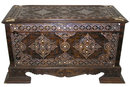 Islamic Wooden Coffer Cassone Trunk