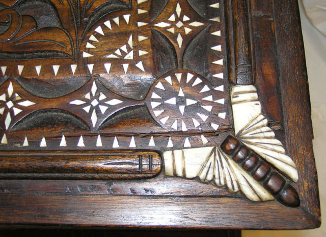 Islamic Wooden Coffer Cassone Trunk