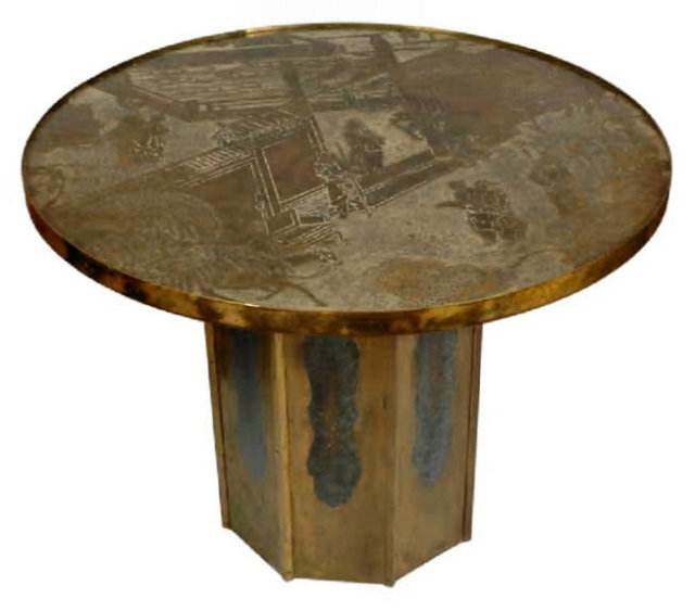 Circular LaVerne Coffee or Cocktail Table