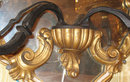 Pair of Tall French Mirrored Sconces by Maison Jansen
