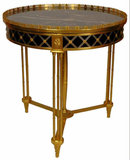 Directoire Style Bronze Marble Gueridon
