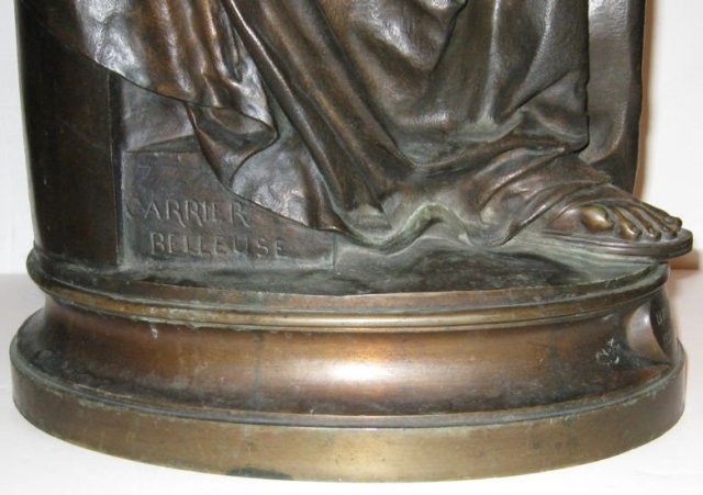 Albert-Ernest Carrier-Belleuse Bronze Figurine Sculpture