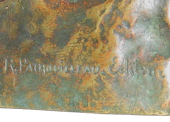 Napoleon Crossing Alps Bronze After David