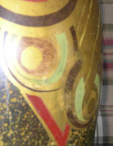 French Art Deco Dinanderie Bronze Vase by Charles
