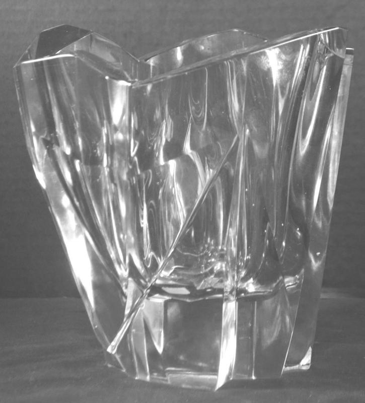 1950 Crystal Vase Iceberg by Tapio Wirkkala (1915-1985)