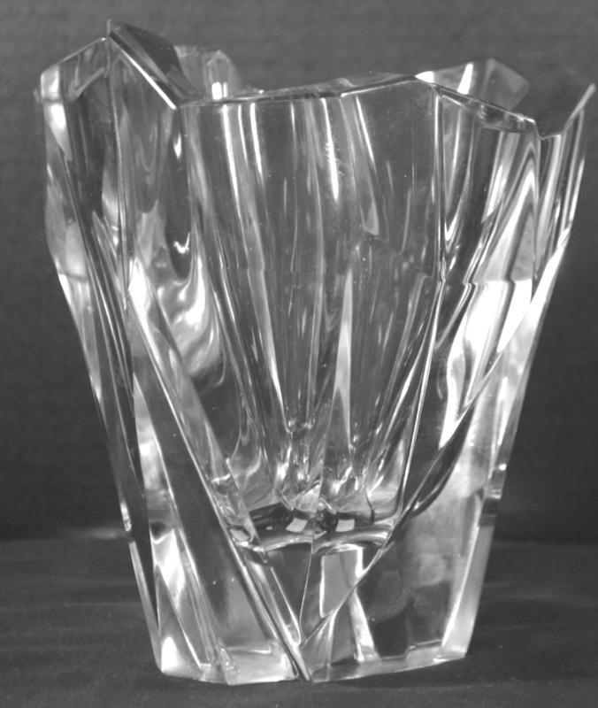 1950 Crystal Vase Iceberg by Tapio Wirkkala (1915-1985)