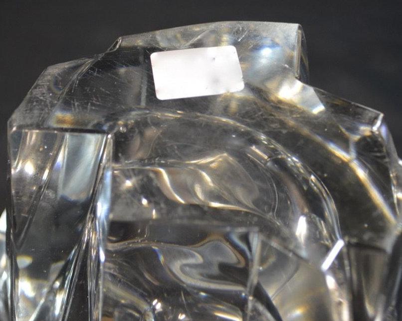 1950 Crystal Vase Iceberg by Tapio Wirkkala (1915-1985)
