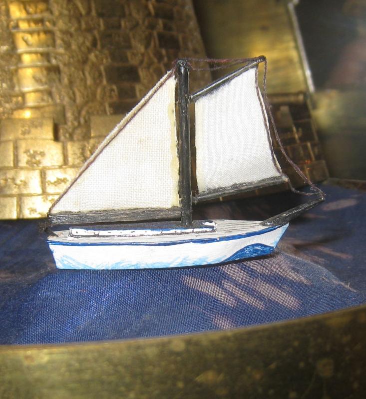 French Nautical Automaton Mantel Clock