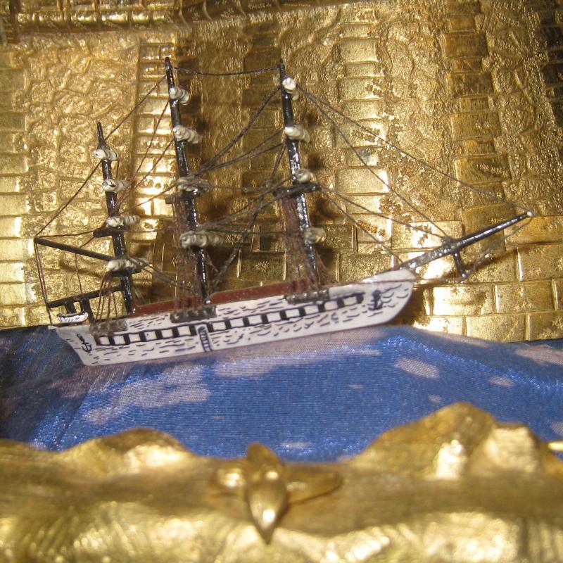 French Nautical Automaton Mantel Clock