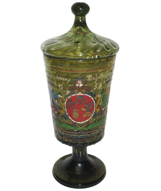 Germanic Hessen Hessian Masonic Trade Guild Humpen Pokal Goblet