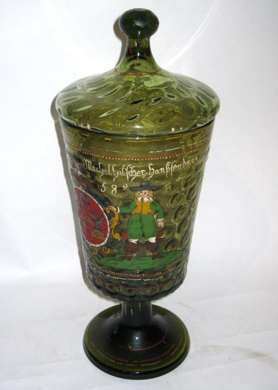 Germanic Hessen Hessian Masonic Trade Guild Humpen Pokal Goblet