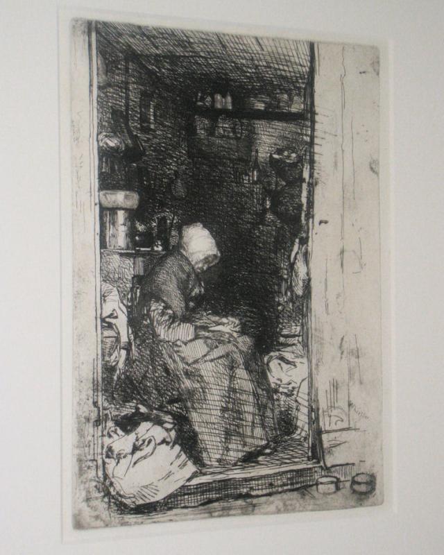 James Abbott McNeill Whistler (1834-1901) Framed Etching