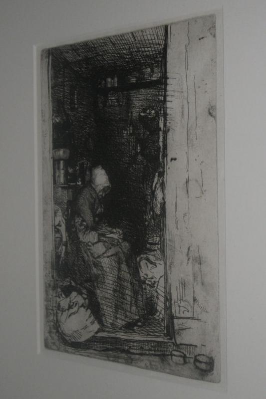 James Abbott McNeill Whistler (1834-1901) Framed Etching