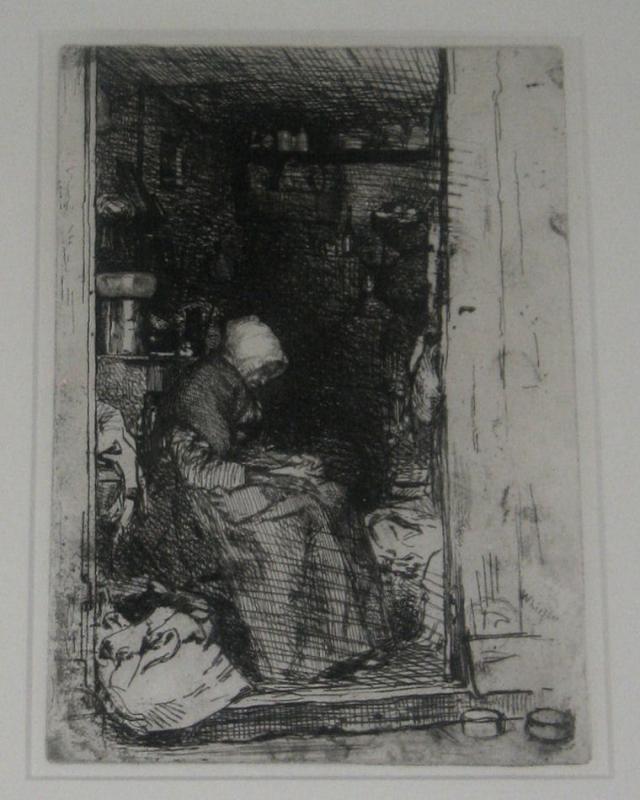 James Abbott McNeill Whistler (1834-1901) Framed Etching