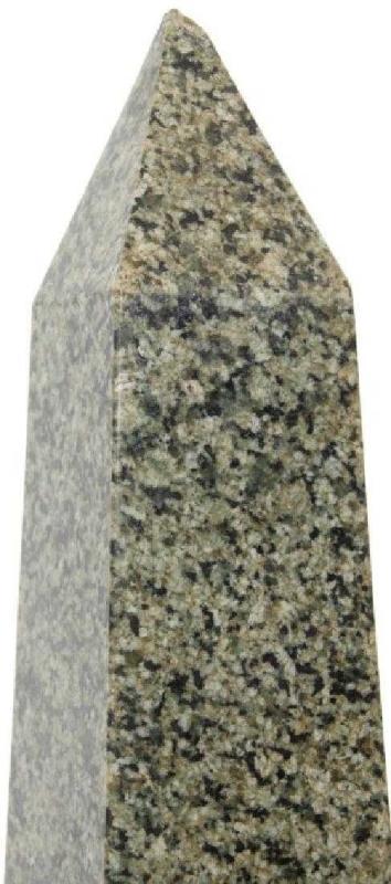 Pair Roman Neoclassical Gilt Bronze Mounted Granite Obelisks