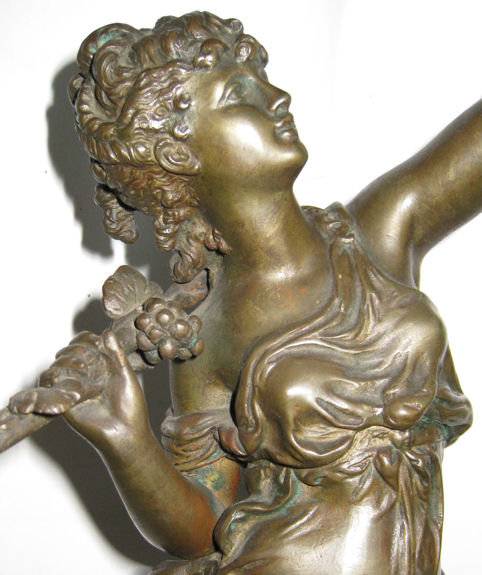 La Vigne Bronze Sculptures After Moreau