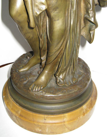 La Vigne Bronze Sculptures After Moreau
