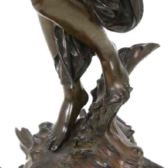 Fortuna Roman Goddess Bronze by Luca Madrassi