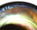 Steuben Iridescent Gold Aurene Glass Vase
