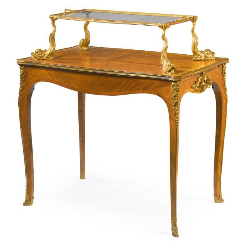 Antique Louis XV Style Etagere Table
