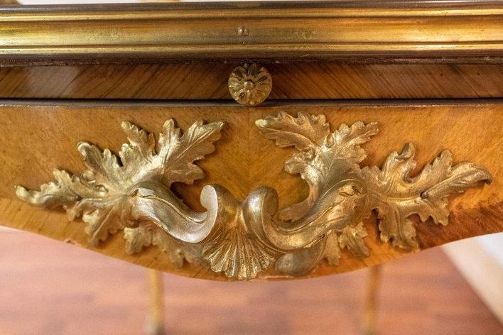 Antique Louis XV Style Etagere Table