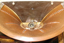 Pair Art Deco Amber Glass Wall Sconces