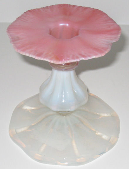 Louis Comfort Tiffany Glass Candlestick