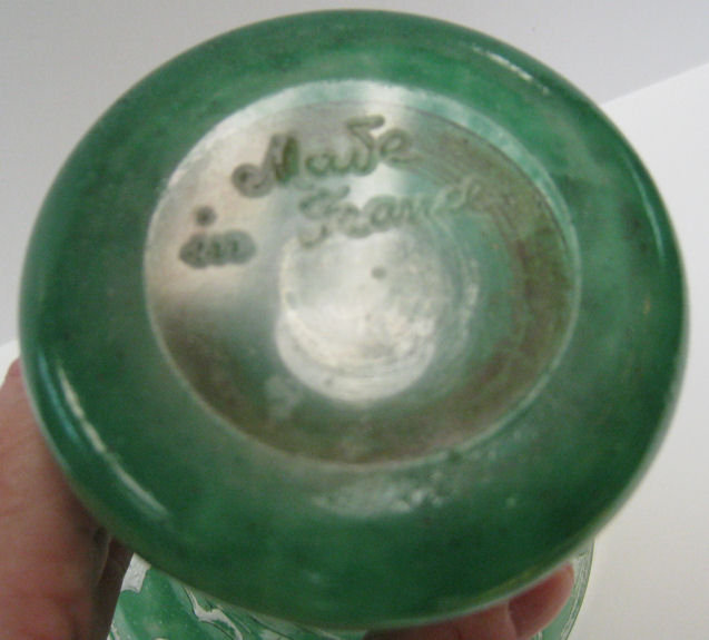 Degue Cameo Glass Footed Vase