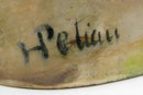 Hygies Petian Orientalist Ceramic Flask
