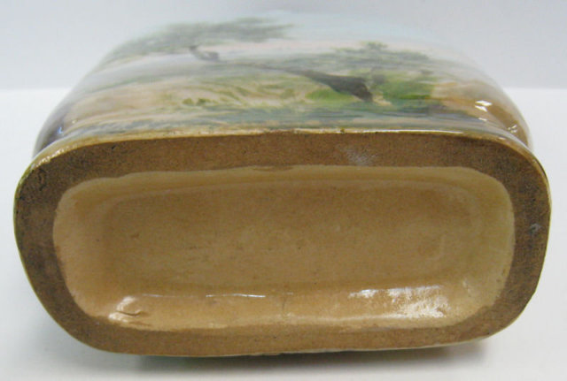 Hygies Petian Orientalist Ceramic Flask