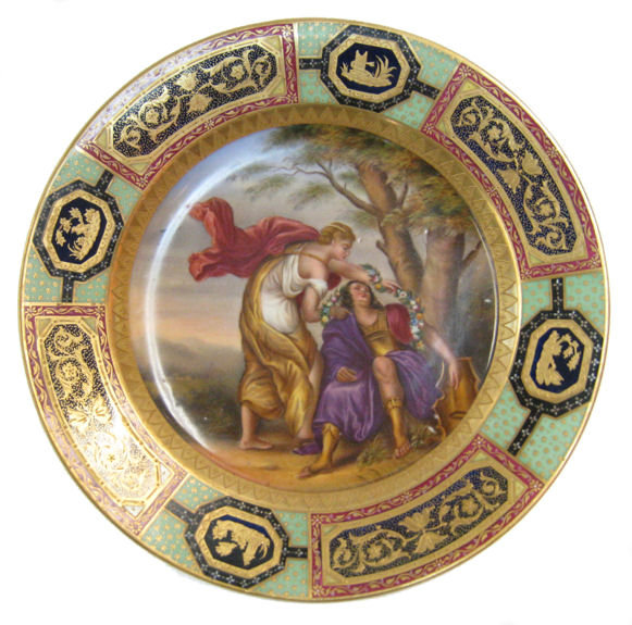 Rinaldo et Armida Royal Vienna Plate