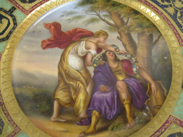 Rinaldo et Armida Royal Vienna Plate