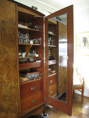Large Art Deco Period Burlwood Armoire
