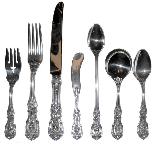 102 Pc Set Reed & Barton Francis I Sterling Flatware