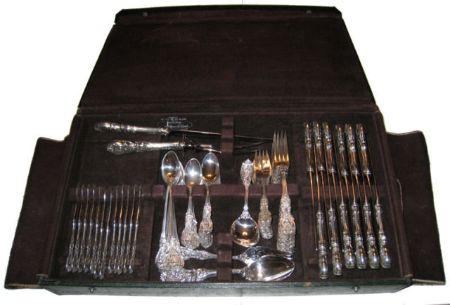 102 Pc Set Reed & Barton Francis I Sterling Flatware
