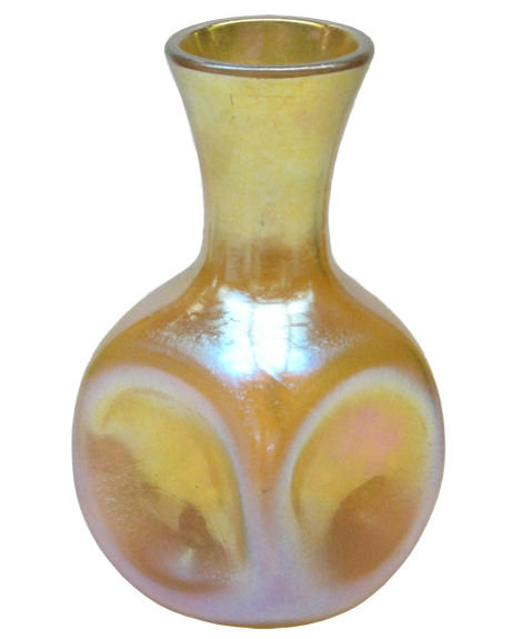 Tiffany Steuben Manner Iridescent Glass Vase