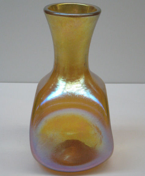 Tiffany Steuben Manner Iridescent Glass Vase