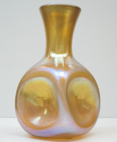 Tiffany Steuben Manner Iridescent Glass Vase