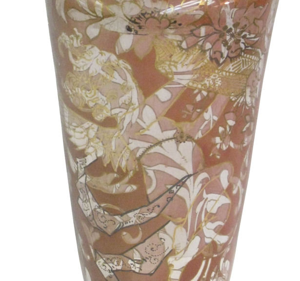 Rare Mount Washington Verona Glass Vase