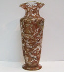 Rare Mount Washington Verona Glass Vase