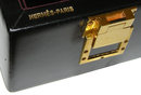 Hermes Black Leather Jewelry Case