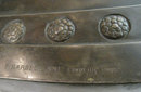 French Art Deco Bronze Flower Basket Centerpiece by Beaulieu
