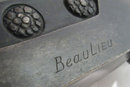 French Art Deco Bronze Flower Basket Centerpiece by Beaulieu