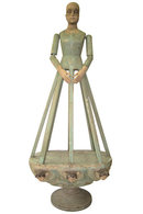 Antique Latin American Virgin Santos Saint