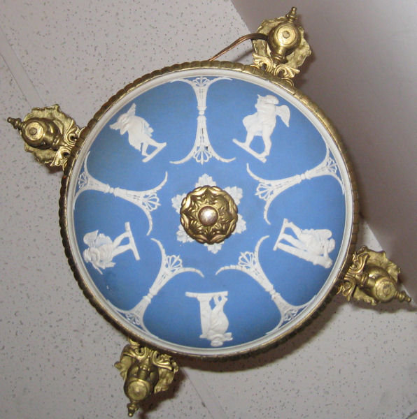 Wedgwood Blue & White Jasperware Chandelier