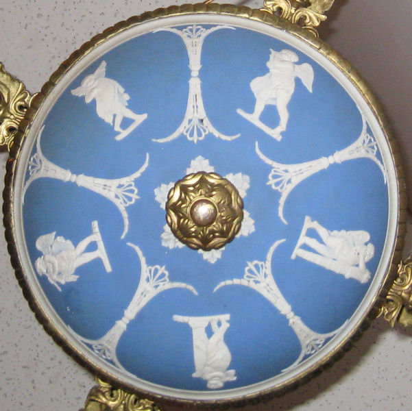 Wedgwood Blue & White Jasperware Chandelier